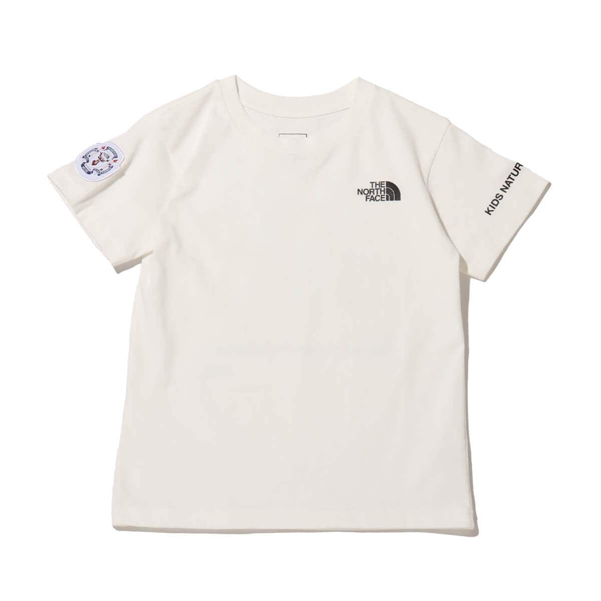 THE NORTH FACE S/S KNS Tee ホワイト（ザ・ノース・フェイス