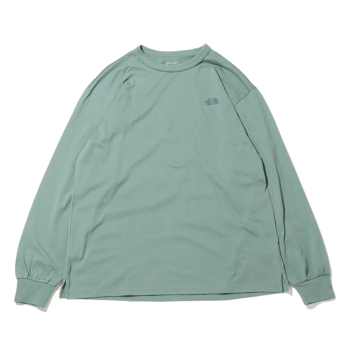 THE NORTH FACE CR L/S TEE & BABY ROMPERS SET Dセージ 23FW-Iの画像