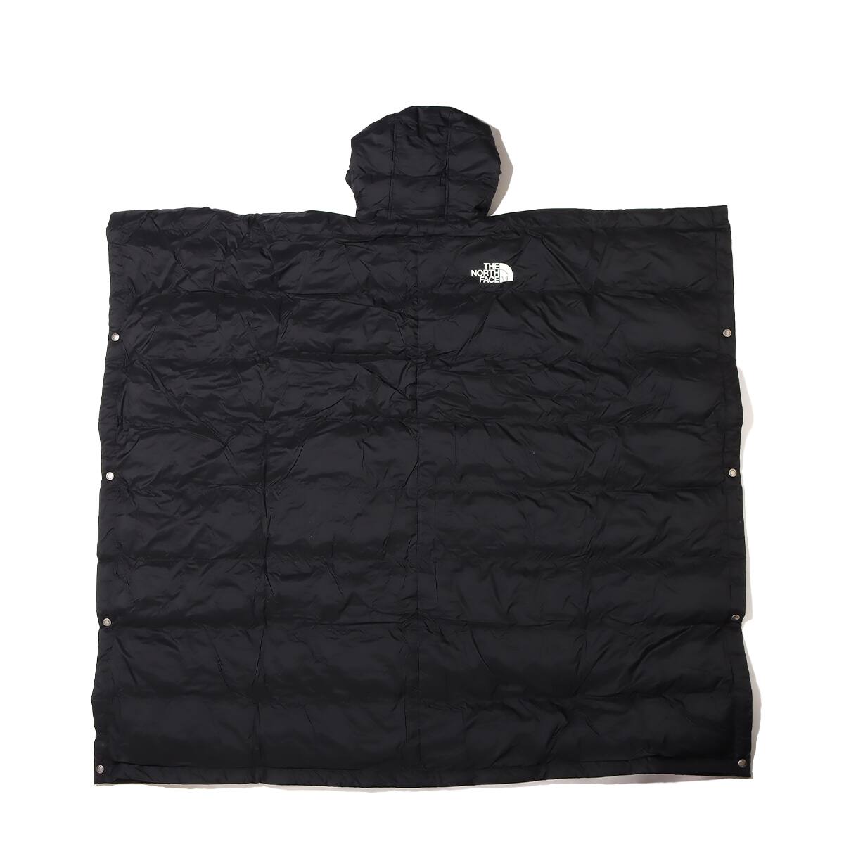 THE NORTH FACE PADDED PONCHO COAT ブラック 22FW-I