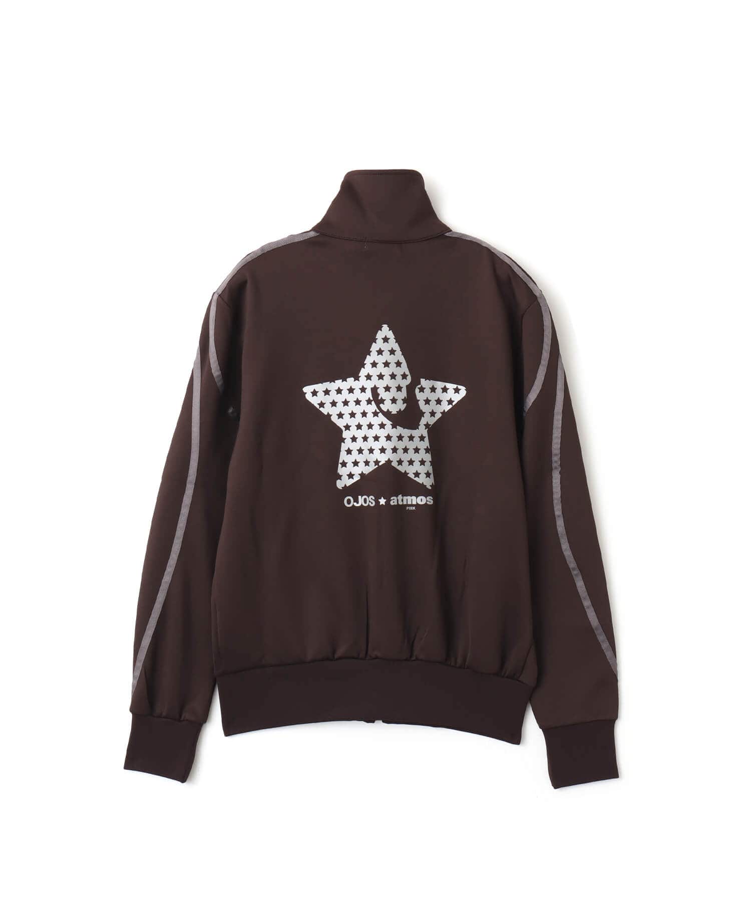 OJOS x ATMOS PINK Track Jersey BROWNの画像