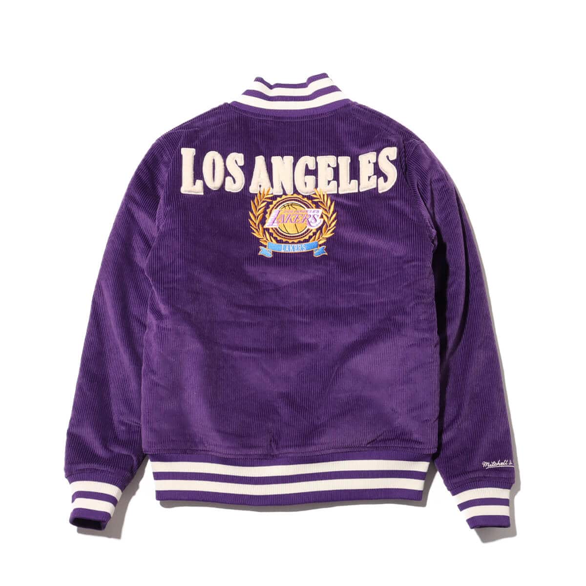 Mitchell & Ness COLLEGIATE VARSITY JACKET LAL PURPLE 23FW-Iの画像