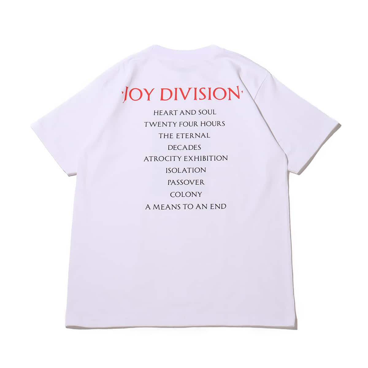 PLEASURES x Joy Division HANDS T-SHIRT WHITE の画像
