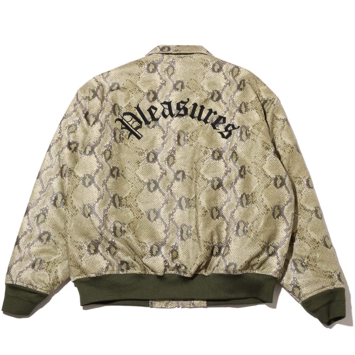 PLEASURES RATTLE FLIGHT JACKET GREENの画像