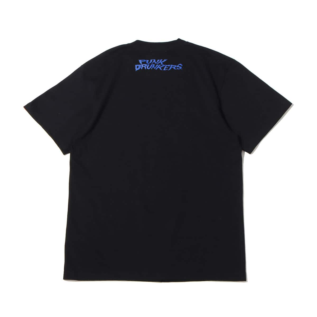 PUNK DRUNKERS × atmos 1等賞TEE BLACK 21FA-I