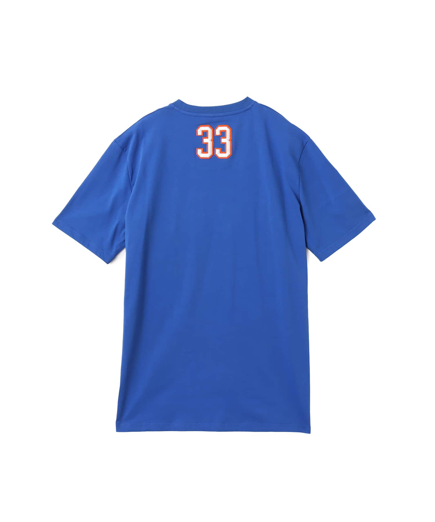 EWING Embroidered Logo T-Shirt ROYAL/ORANGE（ユーイング