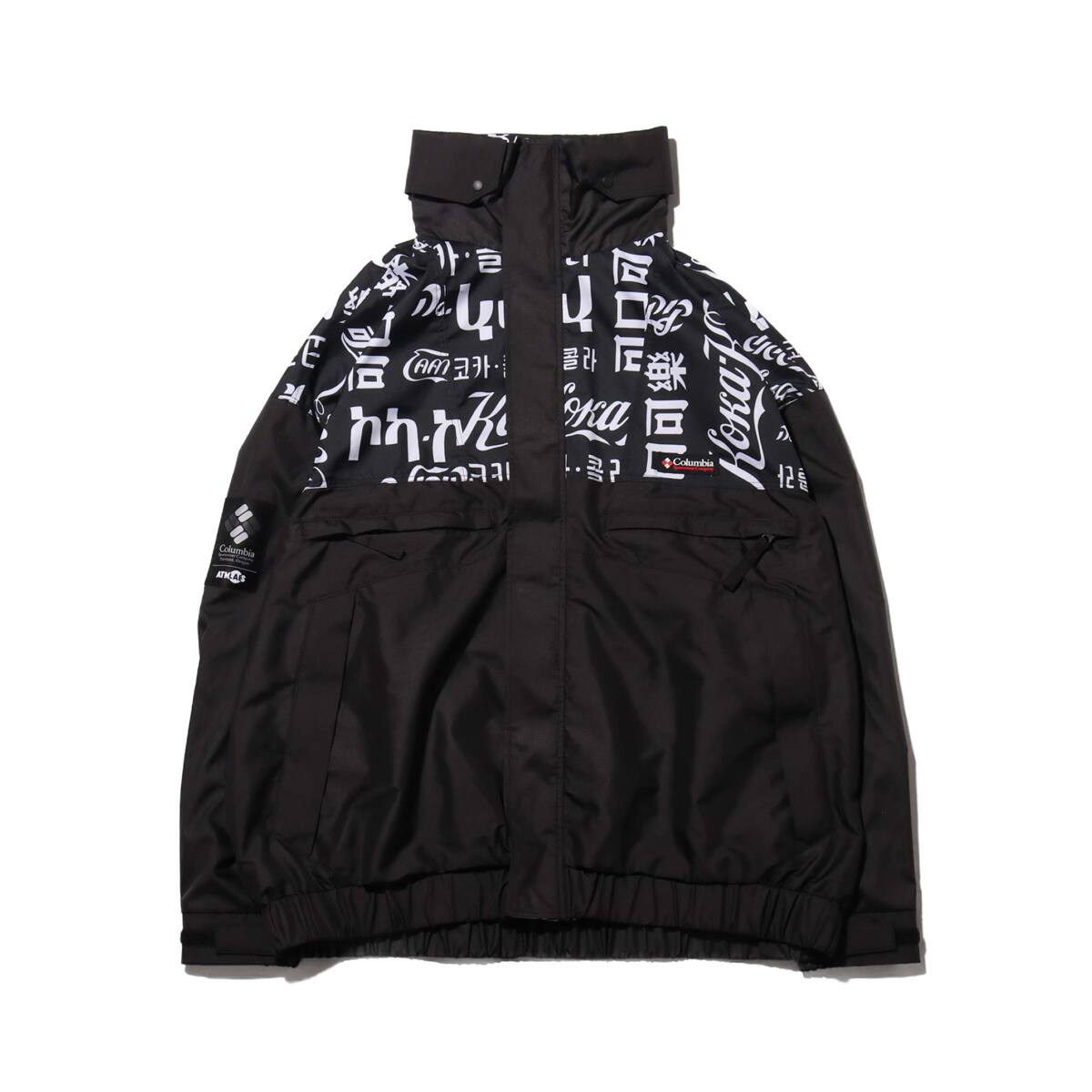 COCA-COLA x Columbia x ATMOS LAB WOLF ROAD TXT JACKET BLACK 20SP-S