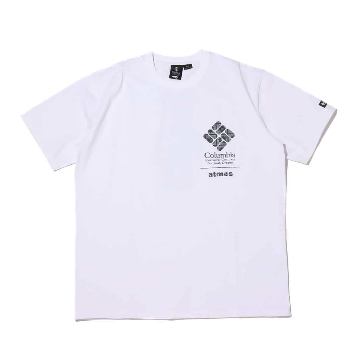 Columbia x atmos x BE@RBRICK Hype wolf™ S/S Tee WHITE 21SP-S