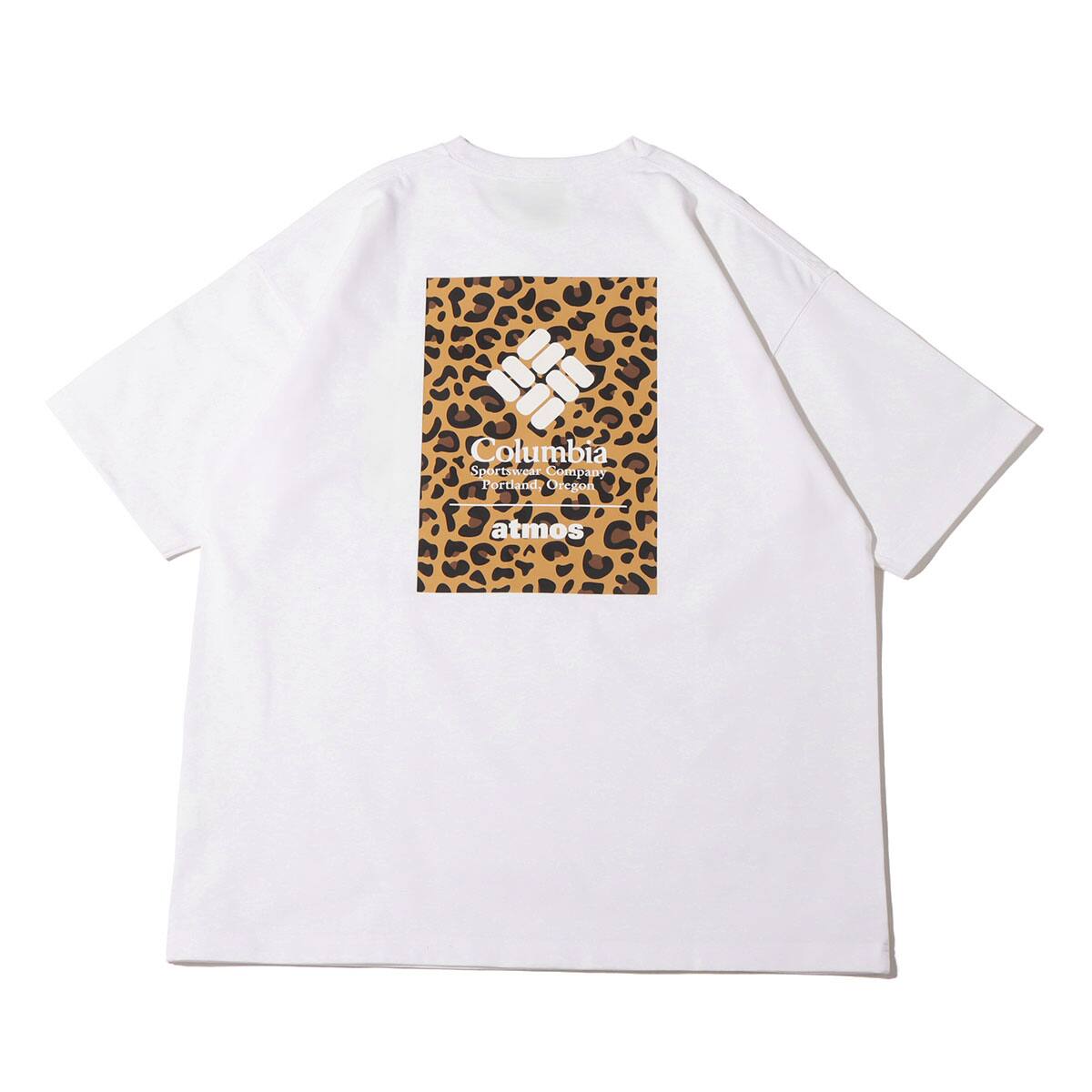 Columbia x atmos white Tee ヒョウ柄 | www.myglobaltax.com