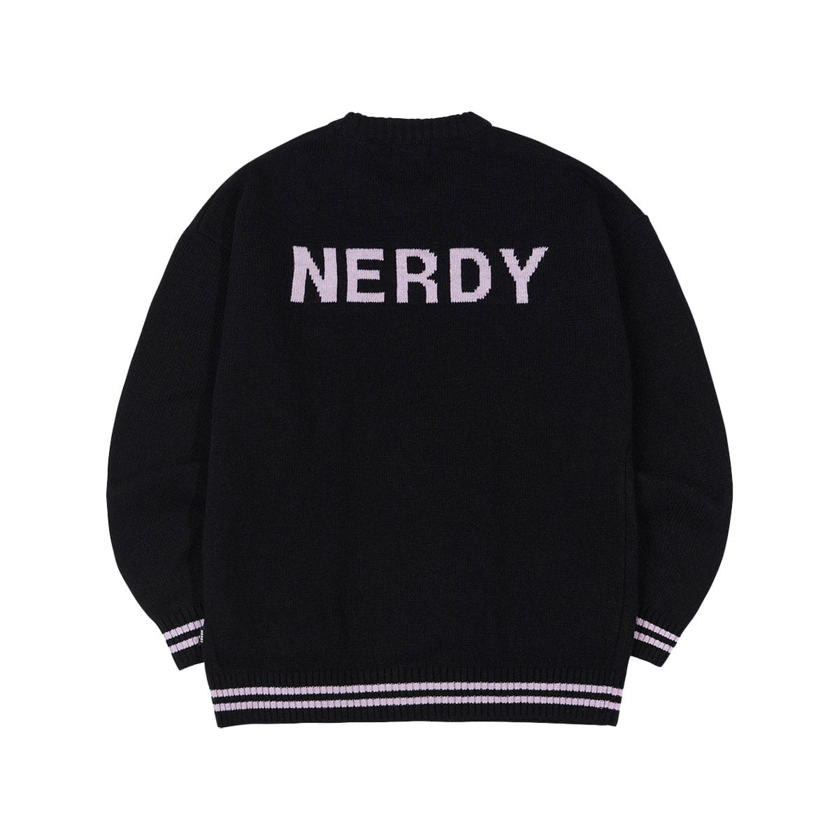 NERDY Logo Crewneck Sweater BLACK 21HO-I