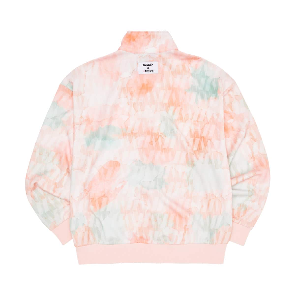 NERDY × ATMOS DNA Watercolor Brush Track Top ORANGEの画像