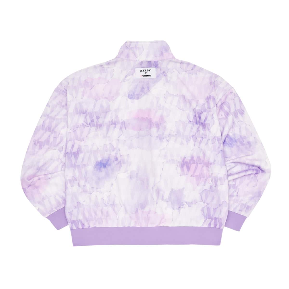 NERDY × ATMOS DNA Watercolor Brush Track Top PURPLE