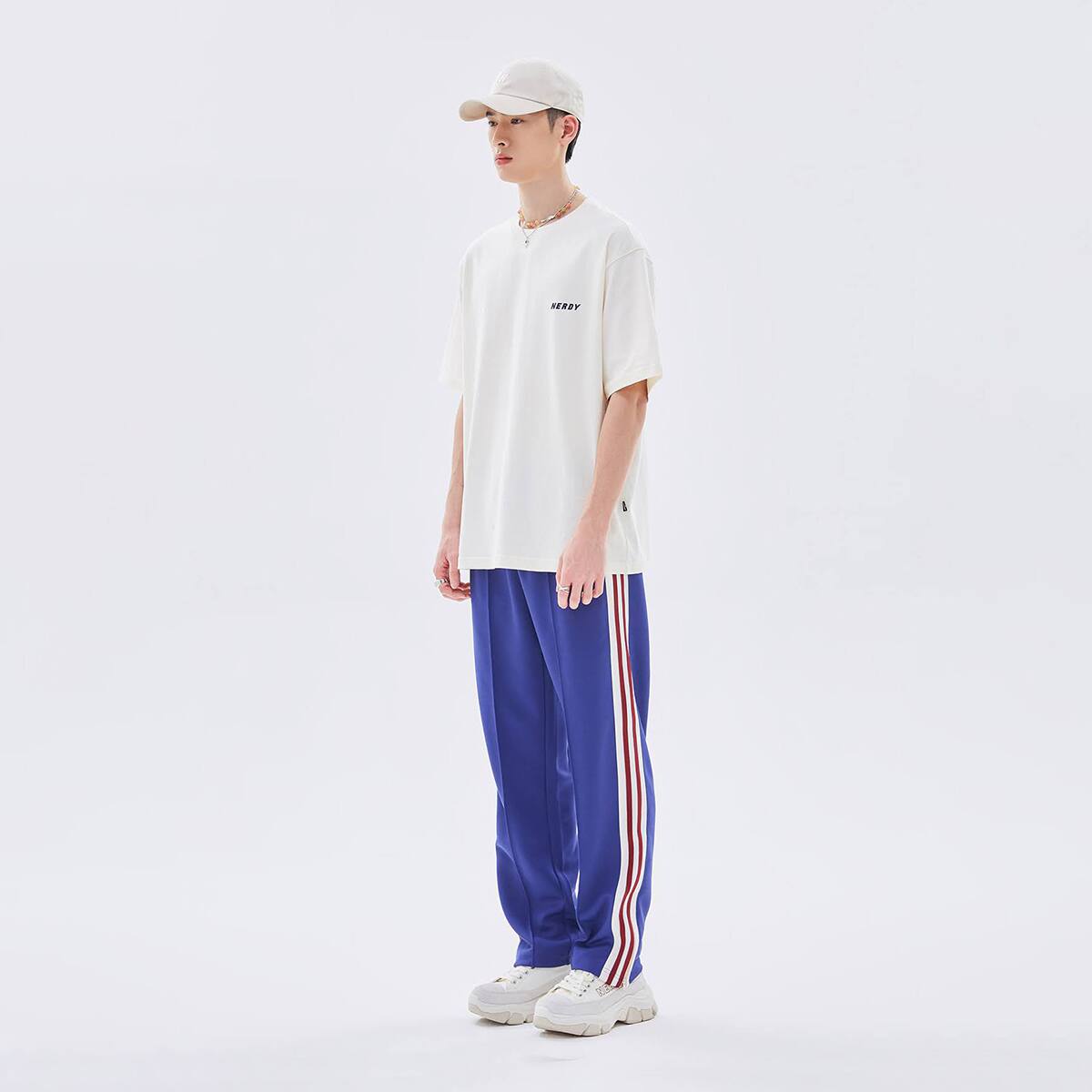 NERDY Essential 1/2 Sleeve T-shirt CREAM 22SU-Iの画像