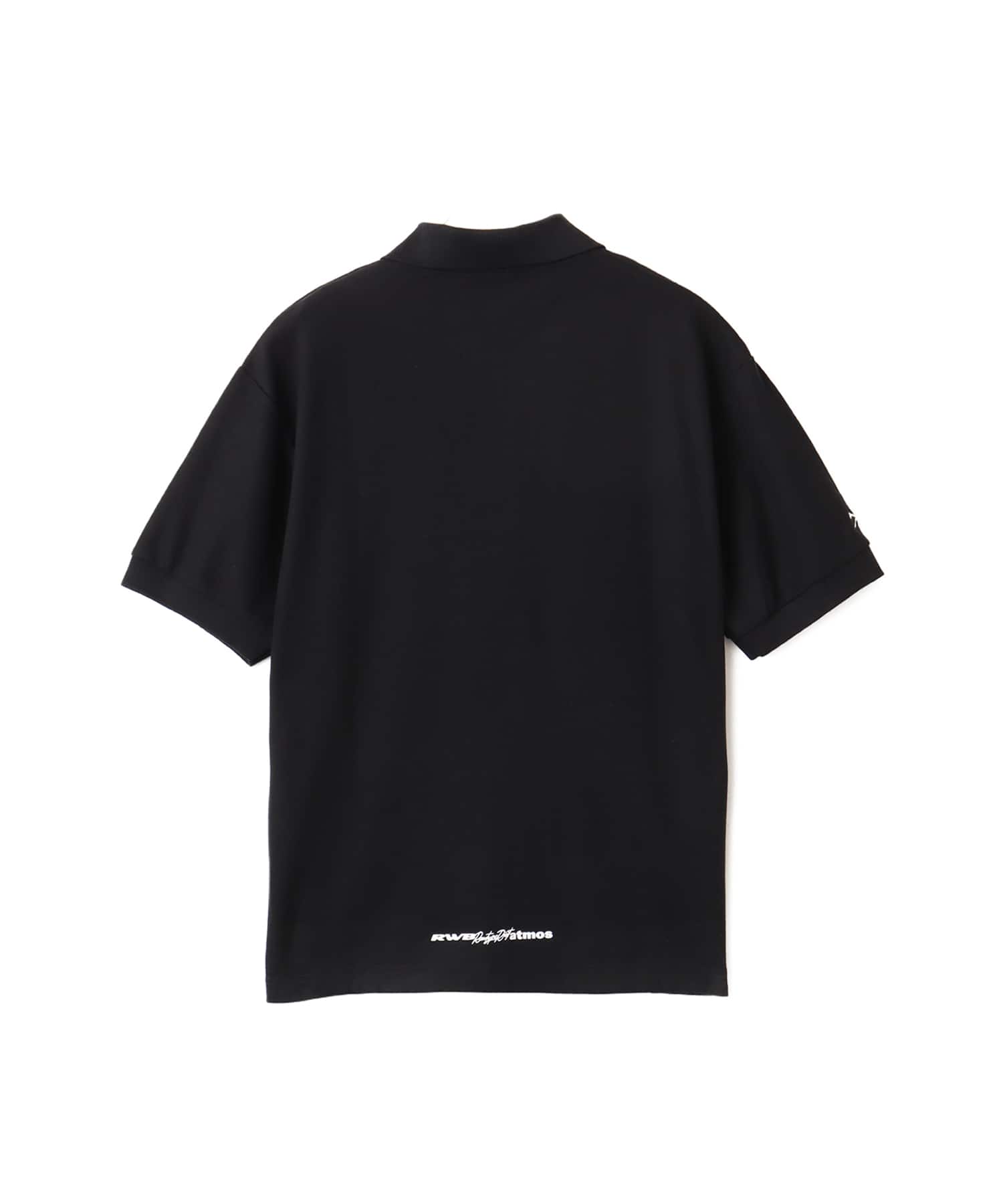 RawTypeRiot x RWB x Atmos Polo Shirt BLACKの画像
