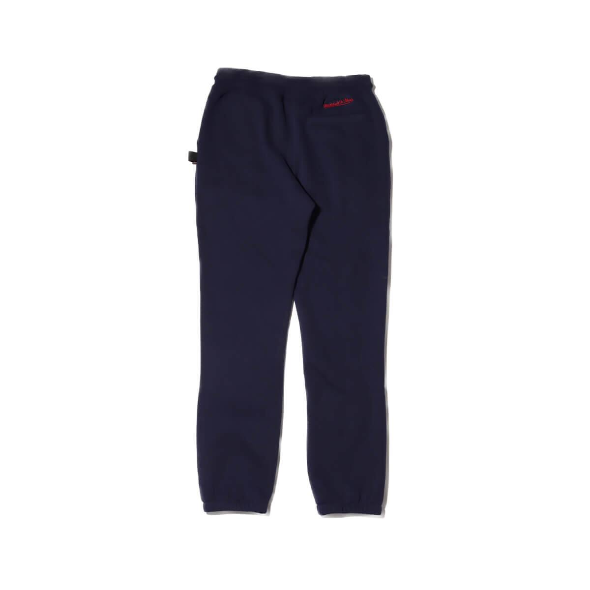 Mitchell & Ness COLLEGIATE FLEECE SWEATPANT CBU NAVY 23FW-Iの画像
