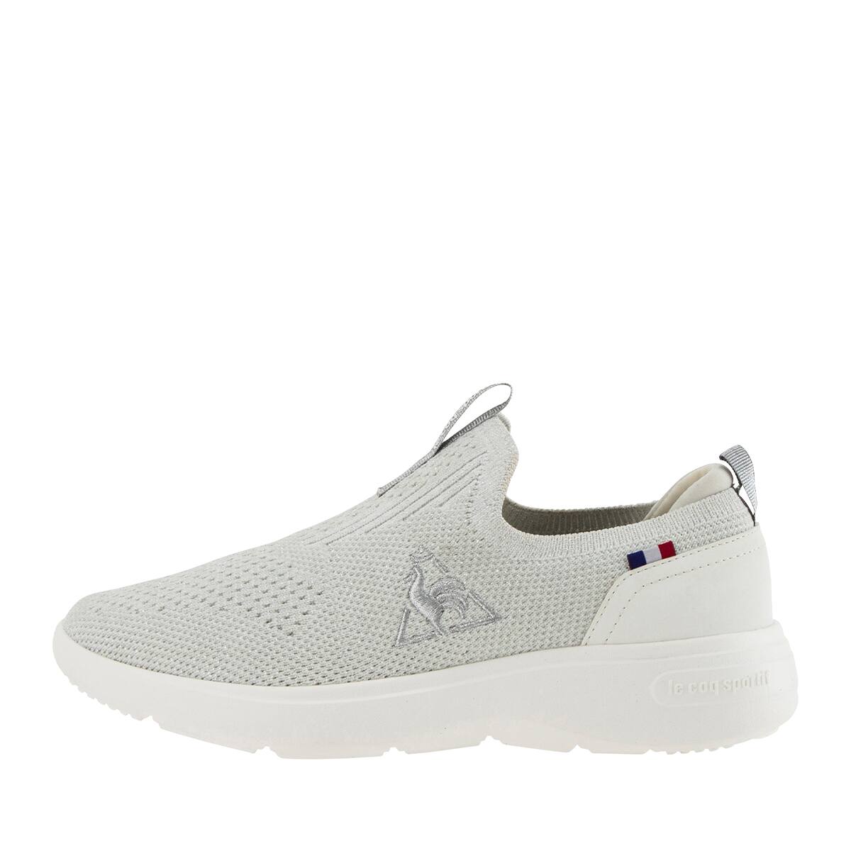 le coq sportif LA RHONE FK WHITE/SILEVER LAME 22SS-Iの画像