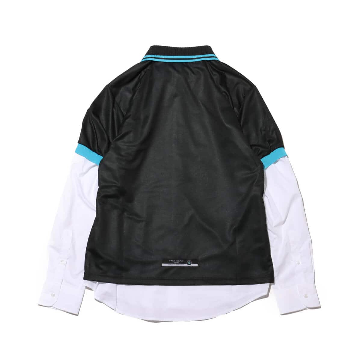 Reebok BOTTER VECTOR LAYERED POLO NAVY/YELLOWの画像