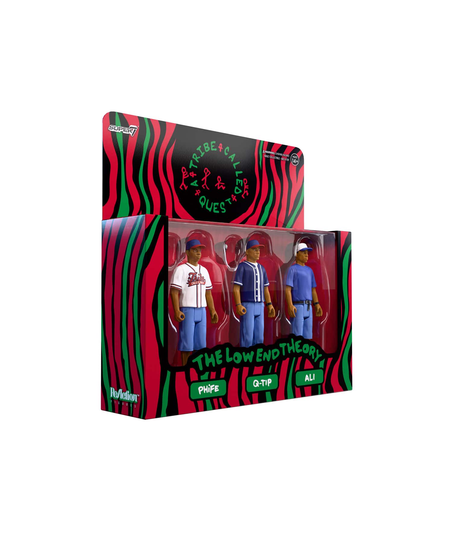 SUPER7 A TRIBE CALLED QUEST ReAction Figures Wave 02 MULTIの画像