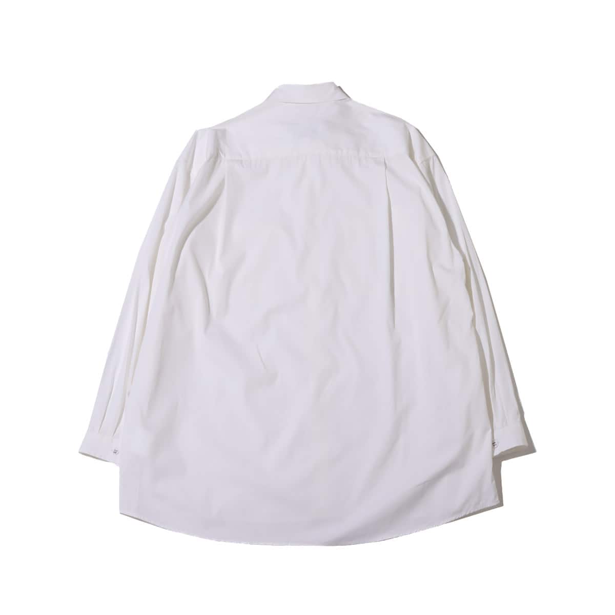 WHITE MOUNTAINEERING TYPEWRITER LONG SLEEVES WIDE SHIRT WHITE 21FA-Iの画像