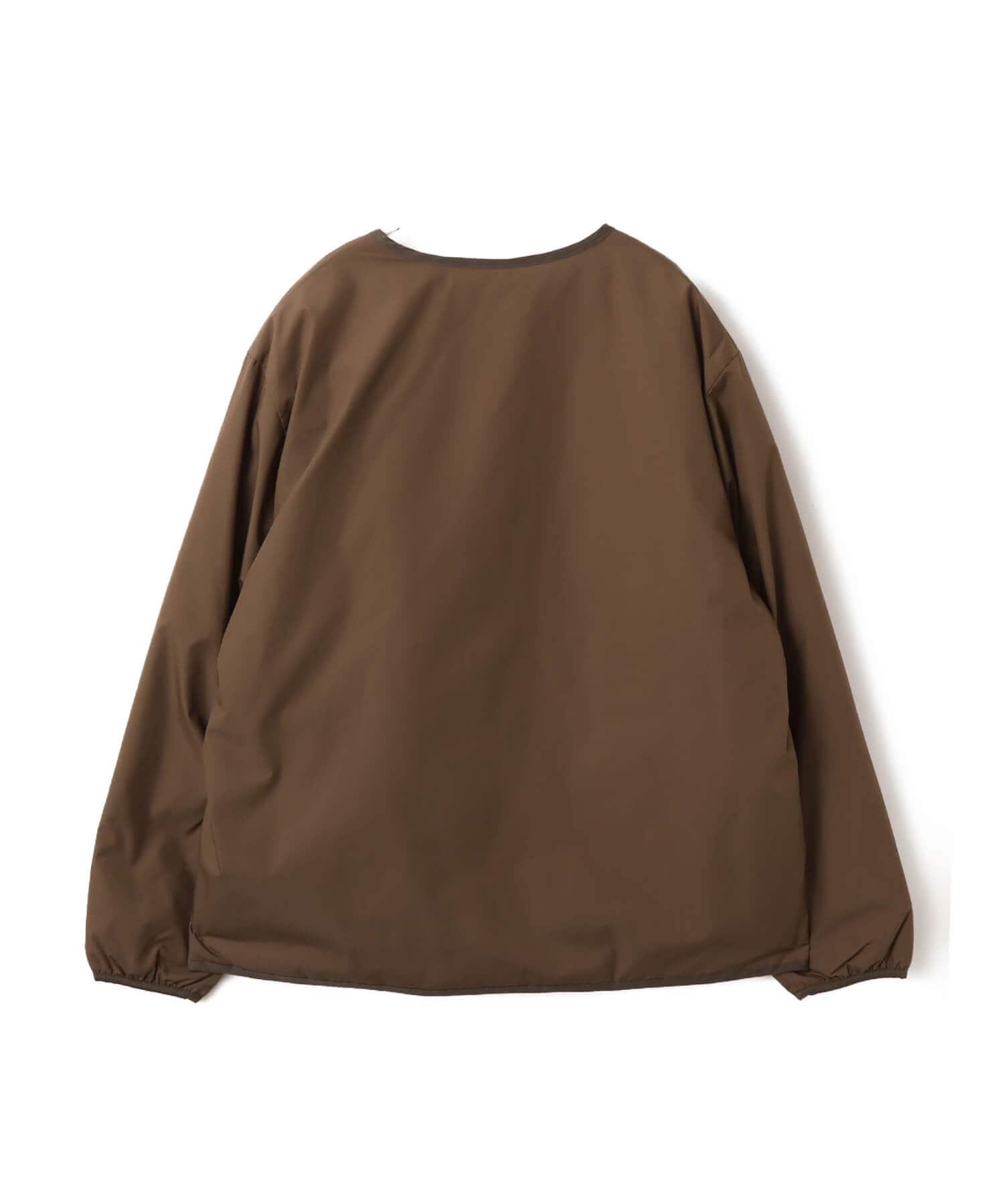 nanamica Reversible Down Cardigan Brownの画像
