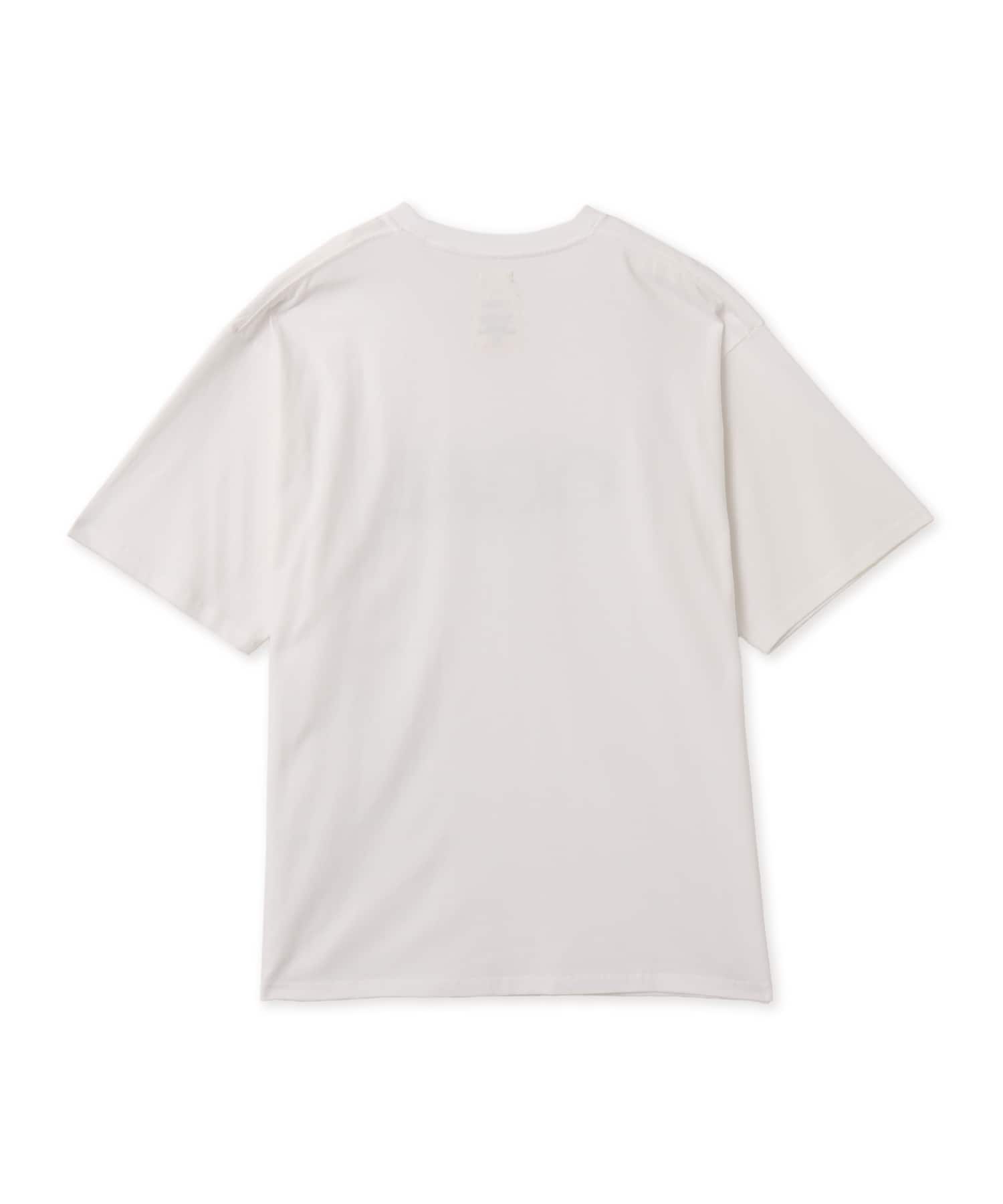 nanamica OOAL Graphic Tee Off Whiteの画像