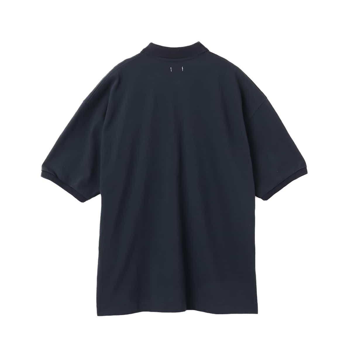 nanamica S/S Polo Shirt Navyの画像
