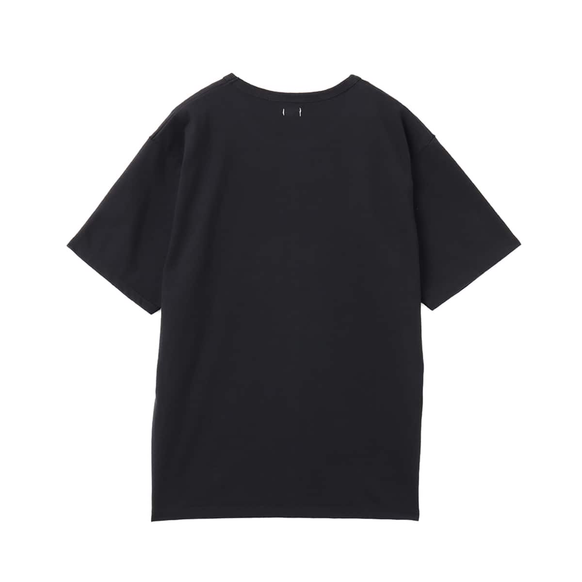 nanamica COOLMAX Jersey Pocket Tee Black（ナナミカ クール