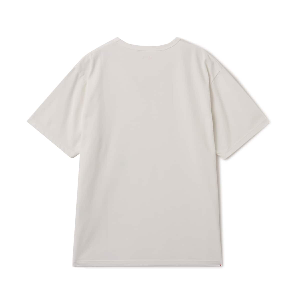 nanamica COOLMAX Jersey Pocket Tee Whiteの画像