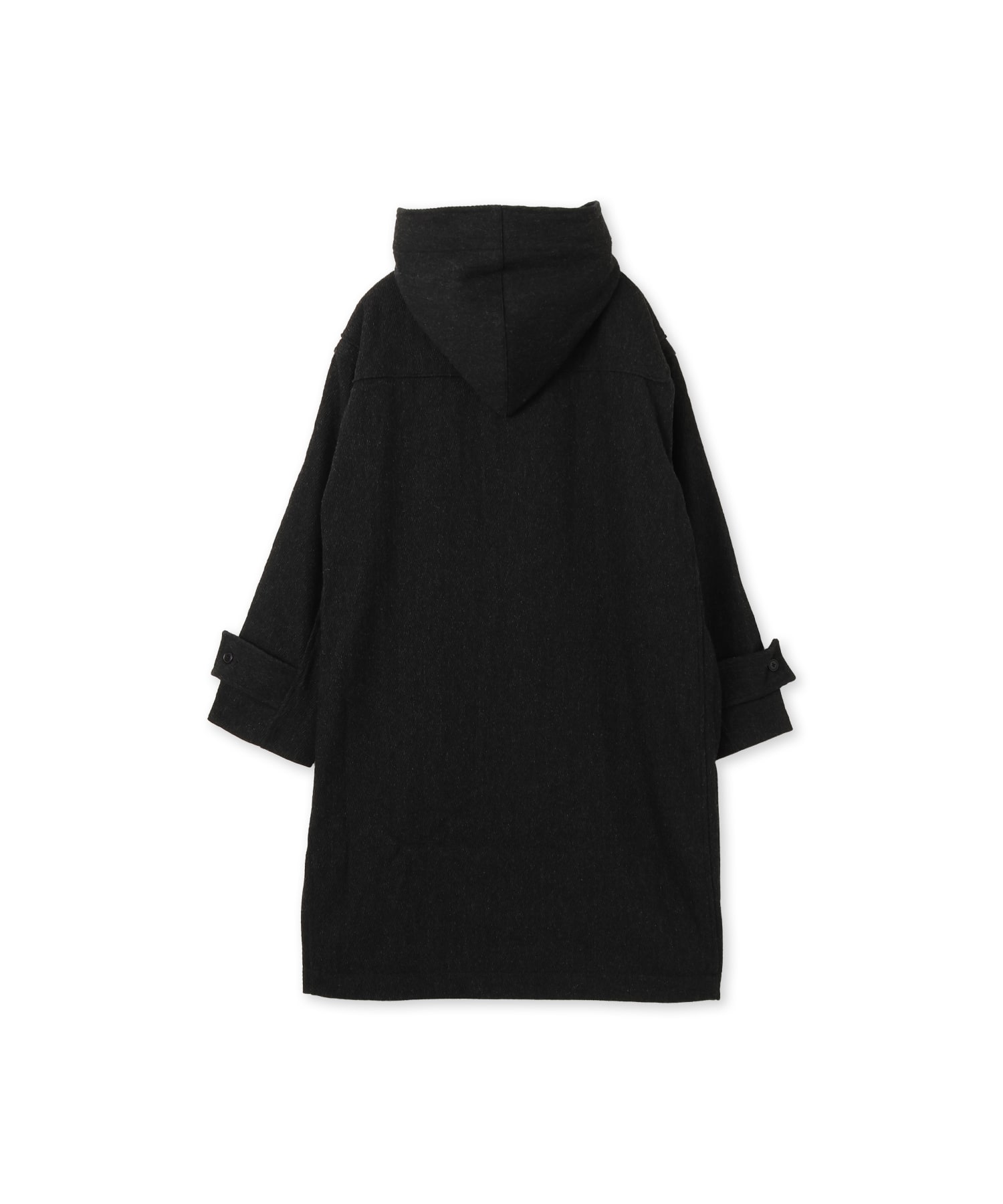 nanamica WINDSTOPPER DUFFLE COAT BLACKの画像