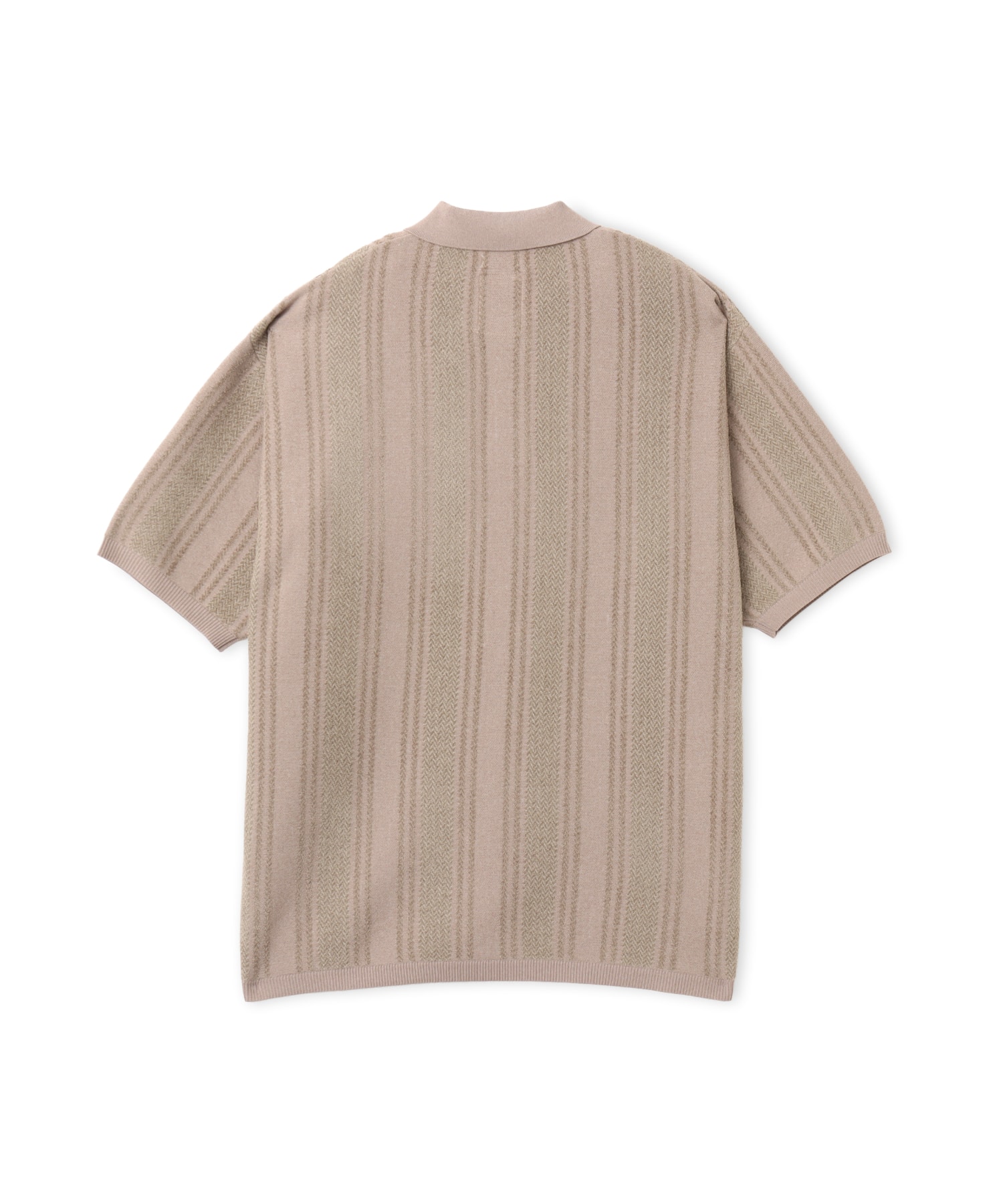 nanamica Knit Polo Sweater Beigeの画像