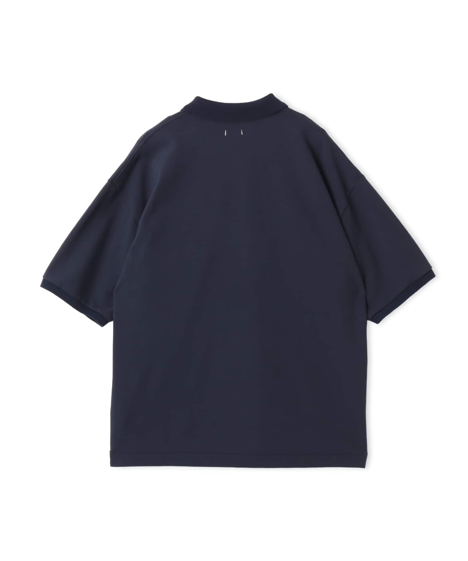 nanamica S/S Polo Shirt Navyの画像