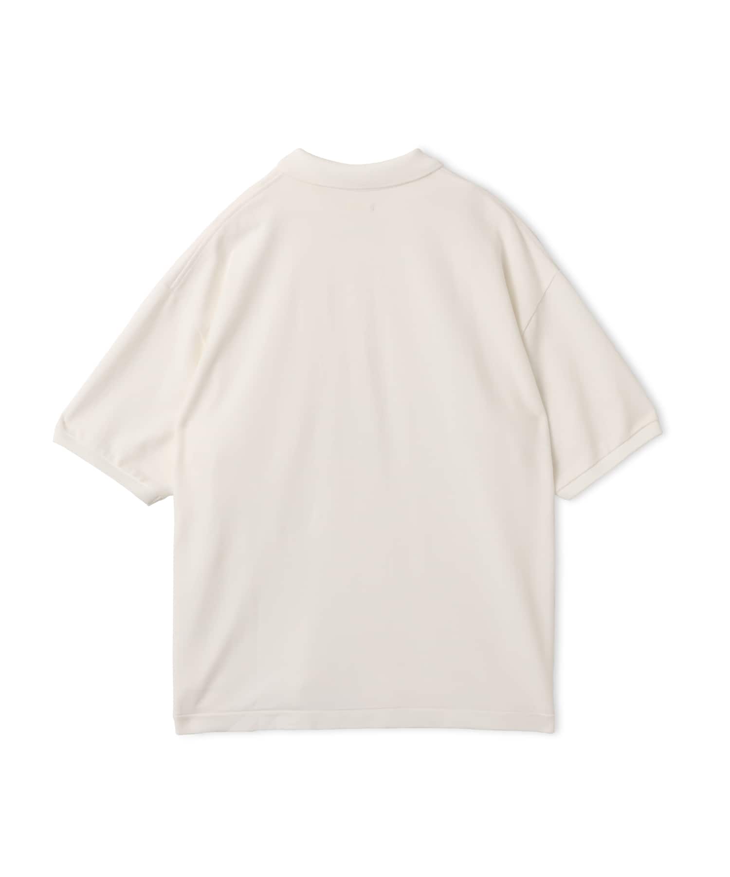 nanamica S/S Polo Shirt Off Whiteの画像