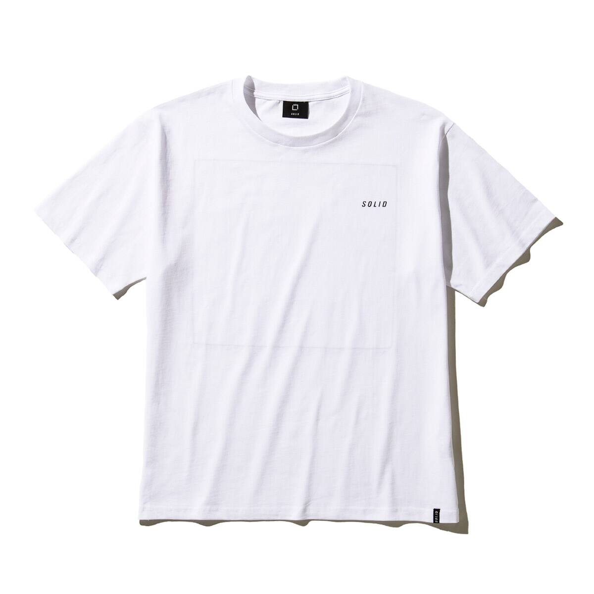 SOLID ASTRONAUT BACK PRINT T-SHIRT WHITE 21SU-Iの画像