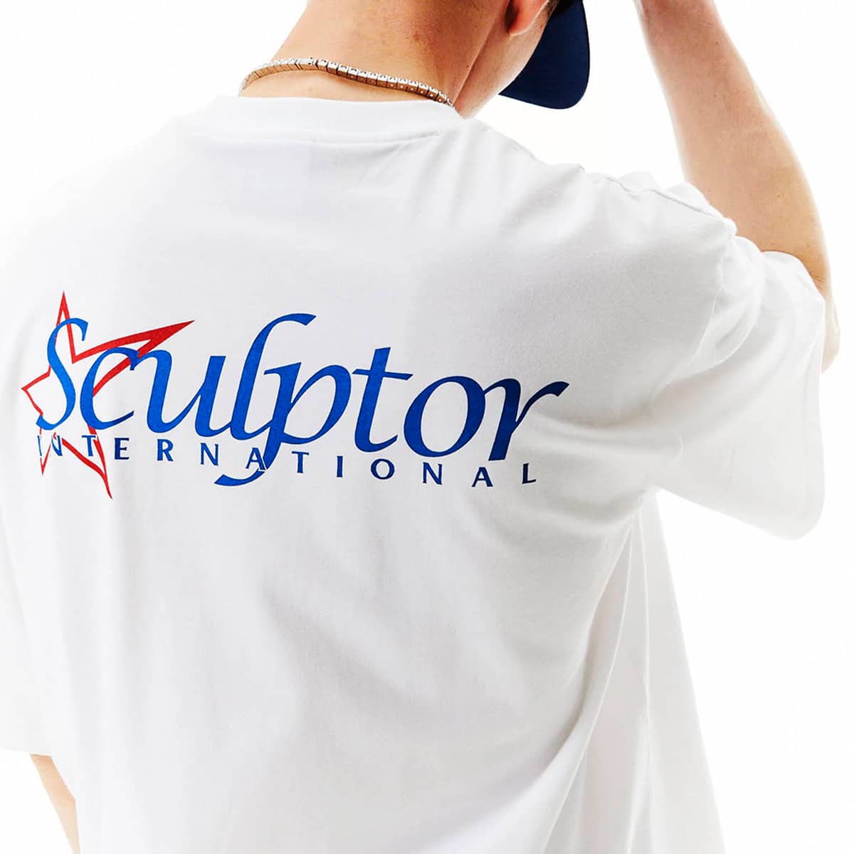 SCULPTOR Star Logo Tee WHITE 22SU-I