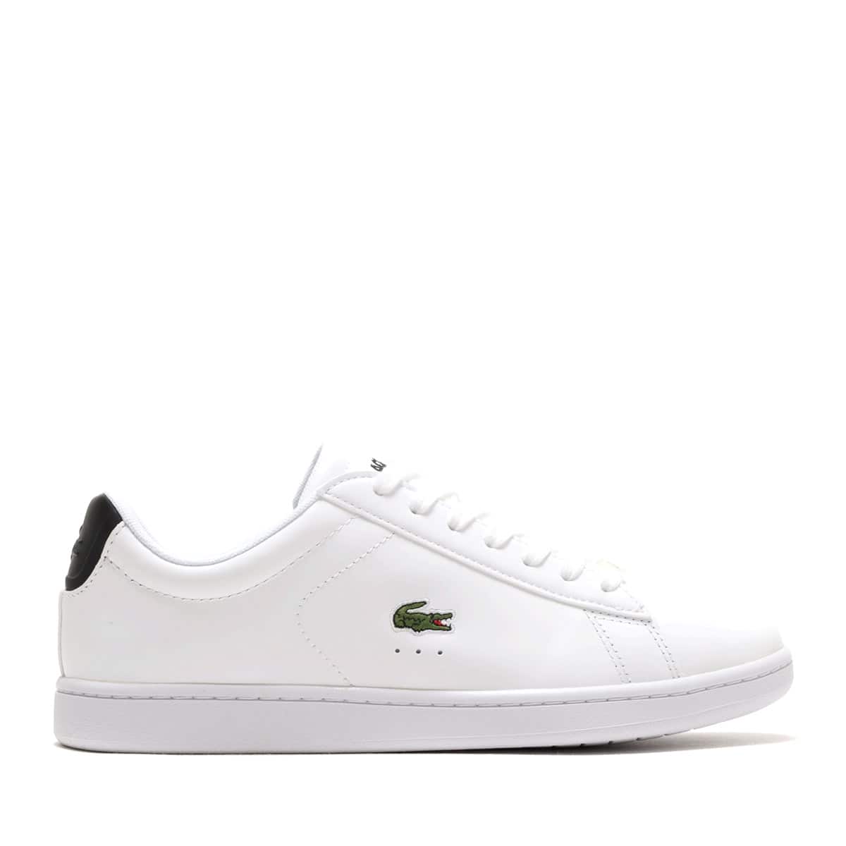 LACOSTE CARNABY EVO 0121 2 WHITE/BLACK 21FA-Iの画像
