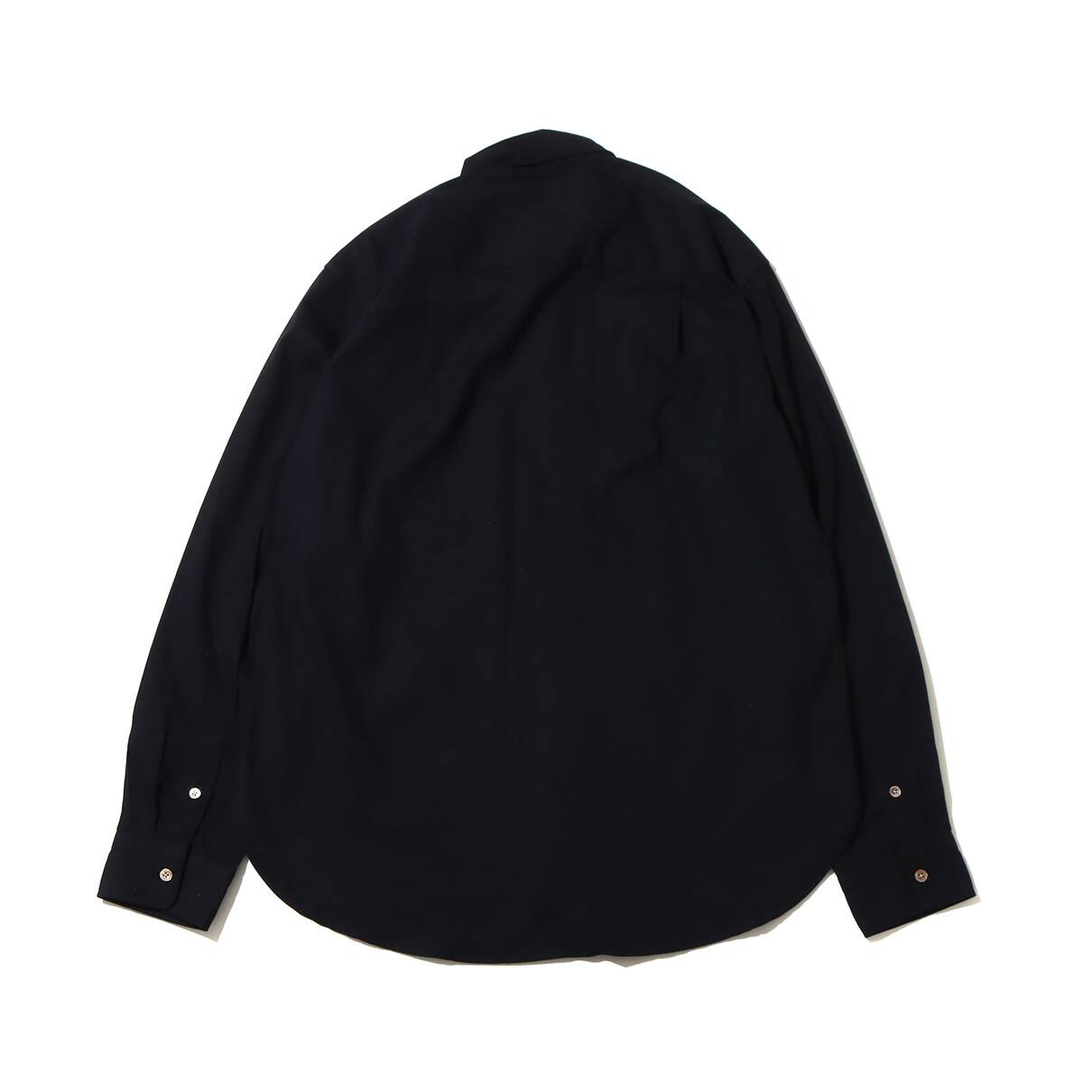 snow peak OG Cotton Poplin BD Shirt Black 22FA-Iの画像