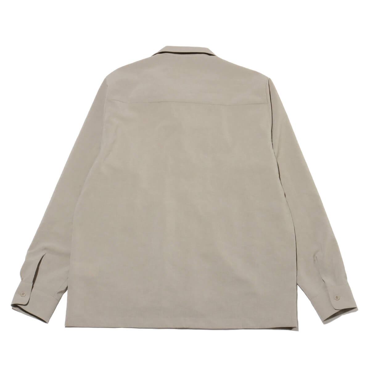snow peak Pe Light Poplin Shirts Beige 24SP-Iの画像