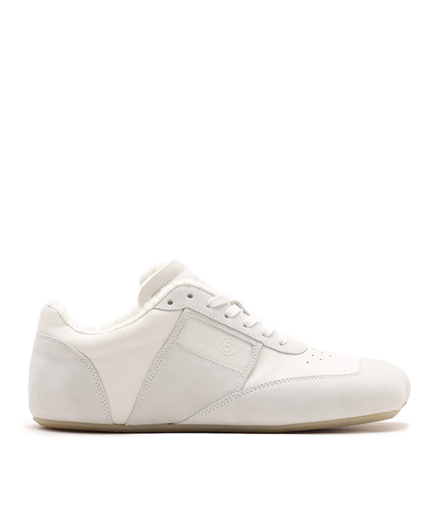 MM6 MENS ANATOMIC SNEAKERS Whiteの画像
