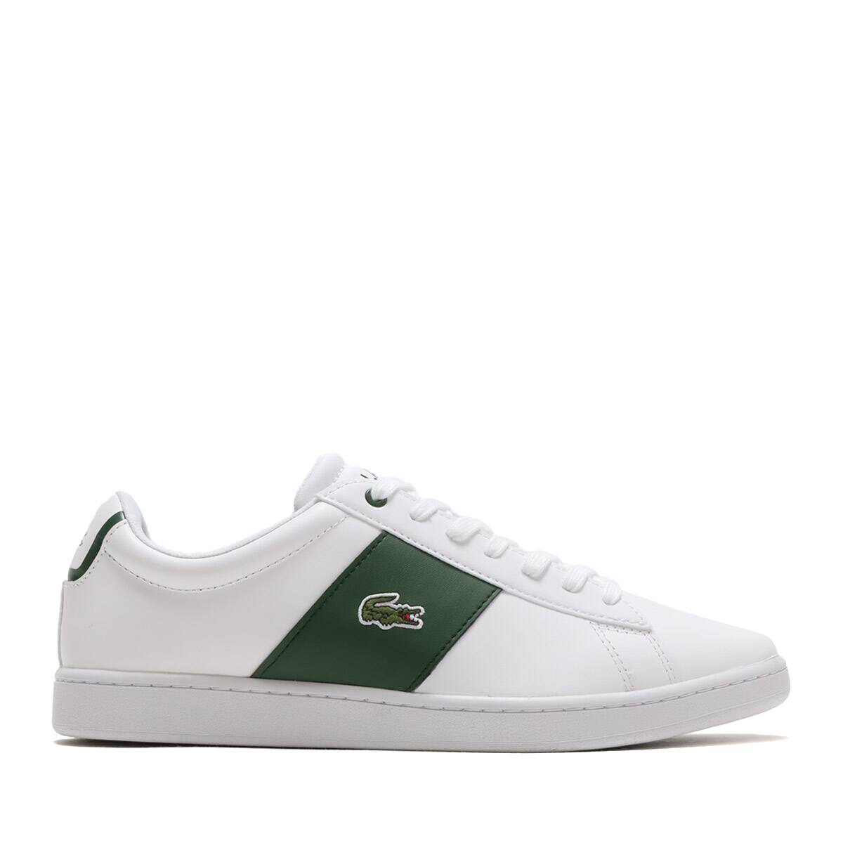 LACOSTE CARNABY 0121 4 WHITE/DK.GREEN 21FA-Iの画像