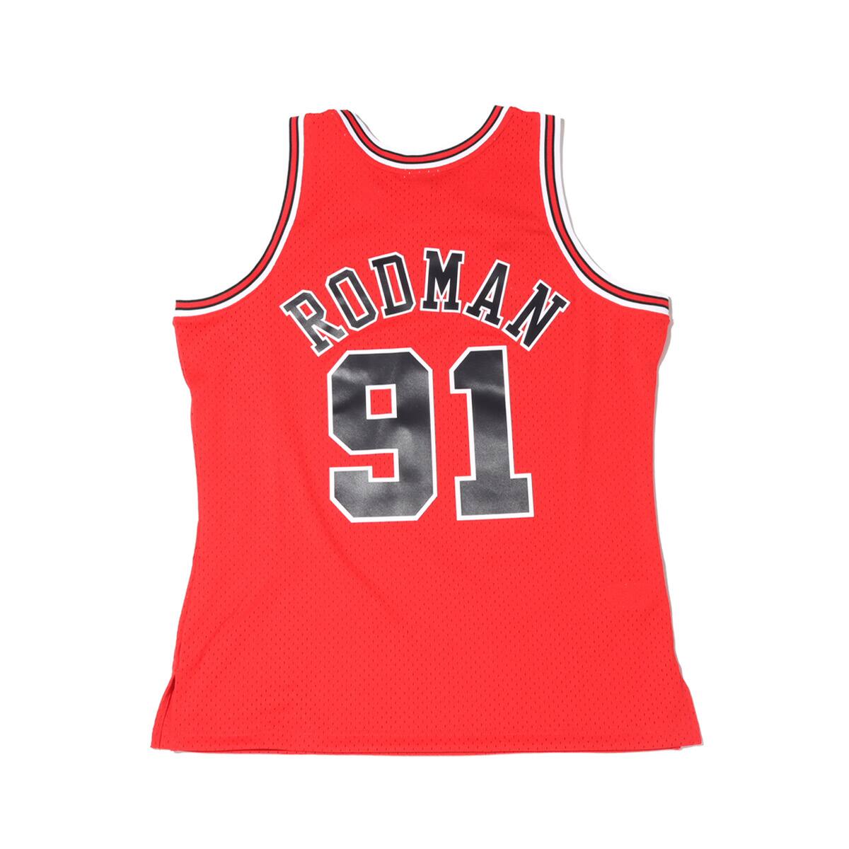 Mitchell & Ness Swingman Jersey Chicago Bulls Road 1997-98 