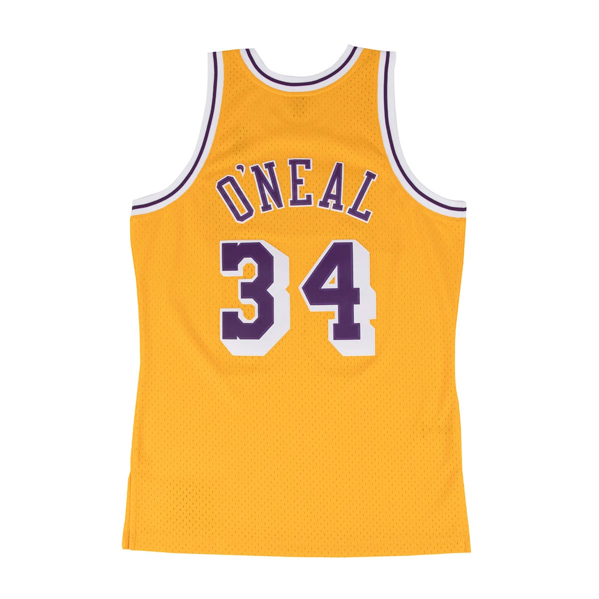 Mitchell & Ness Swingman ジャージ #34 S.O'Neal YELLOW 22FW-Iの画像