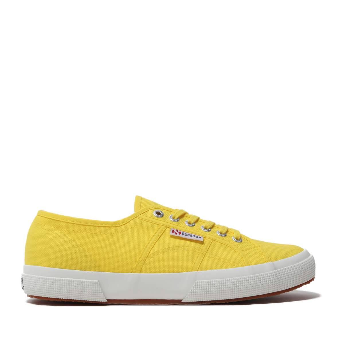 yellow superga