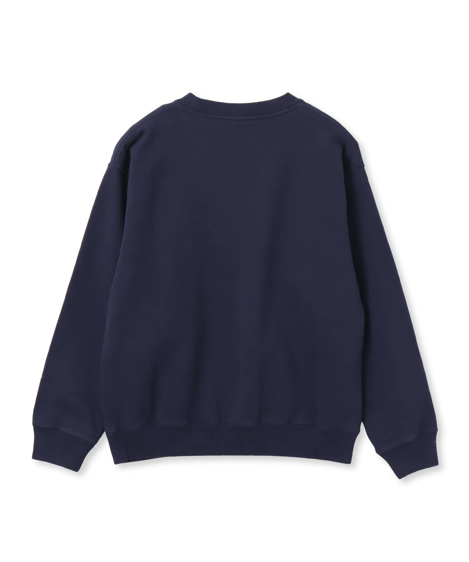 SPORTY＆RICH Nautical Embroidered Crewneck Dark Navyの画像