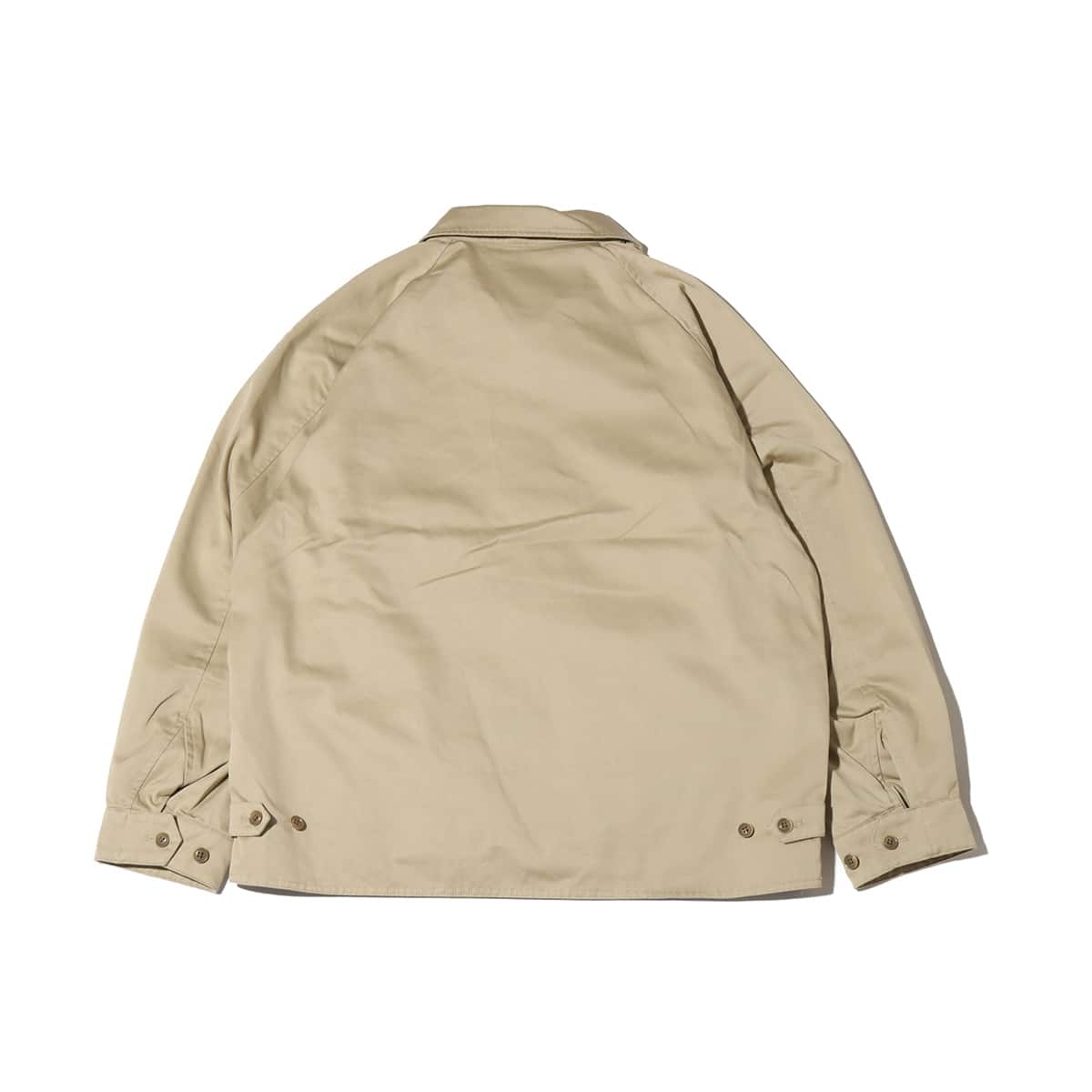 nanamica GORE-TEX INFINIUM Chino Crew Jacket Khaki 23FA-I