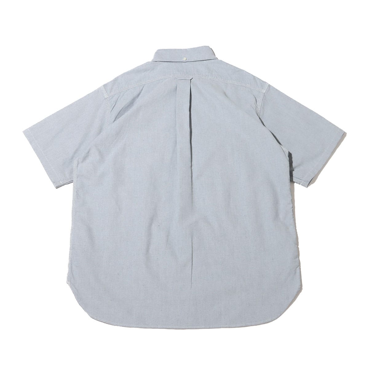 nanamica Button Down Wind H/S Shirt Grayish Navy 23SP-Iの画像