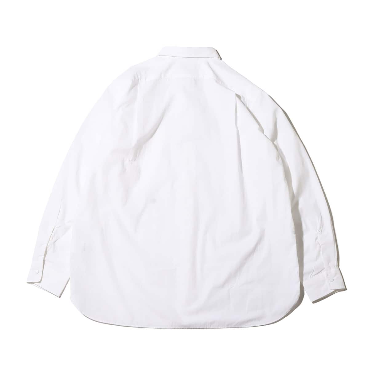nanamica Regular Collar Wind Shirt Off White 23SP-I