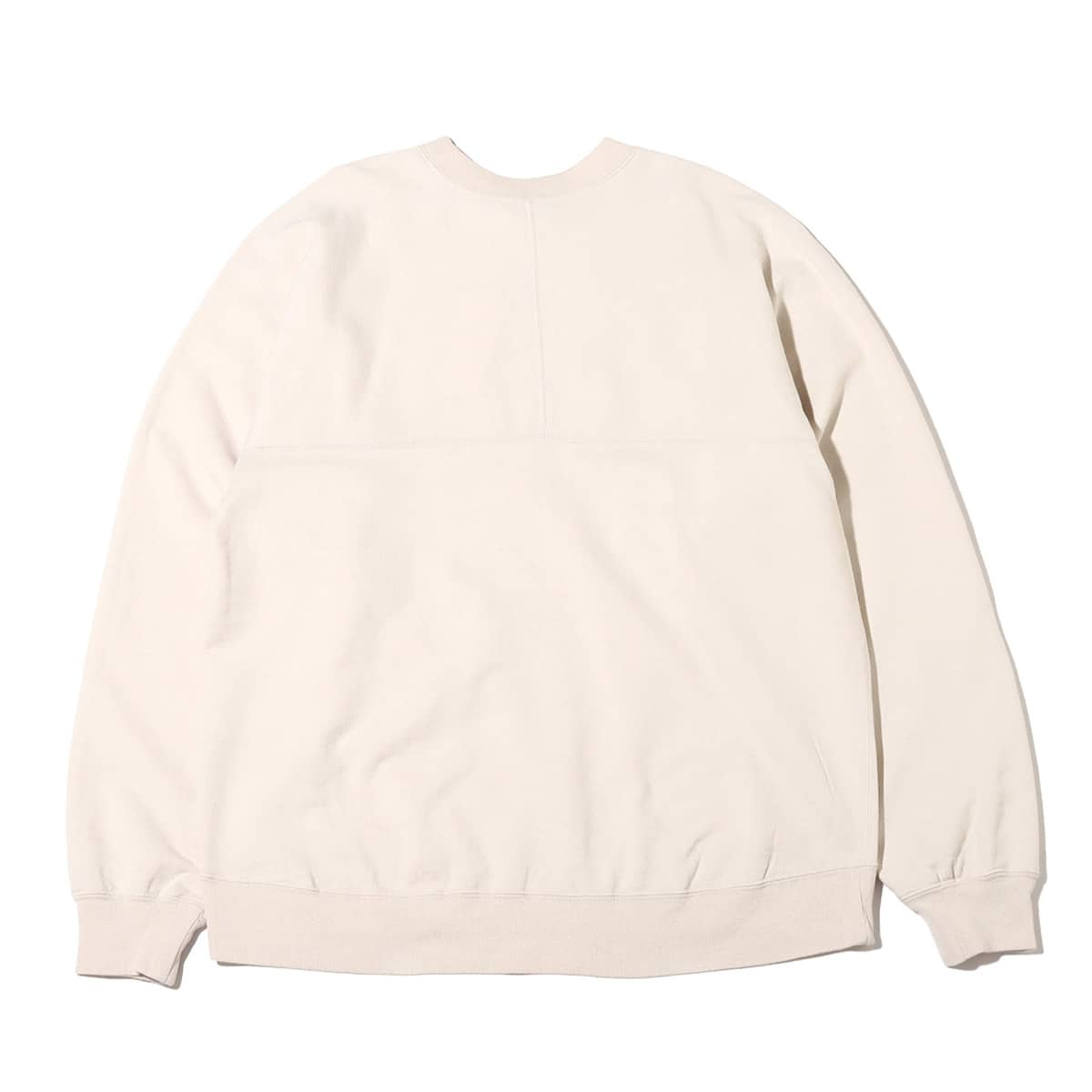 nanamica Sweat Shirt Stone 23SP-I