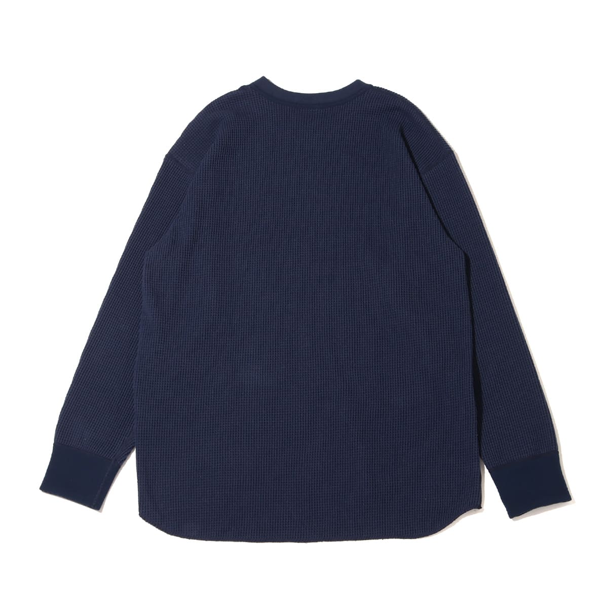nanamica Crew Neck L/S Thermal Tee Navy 23SP-Iの画像
