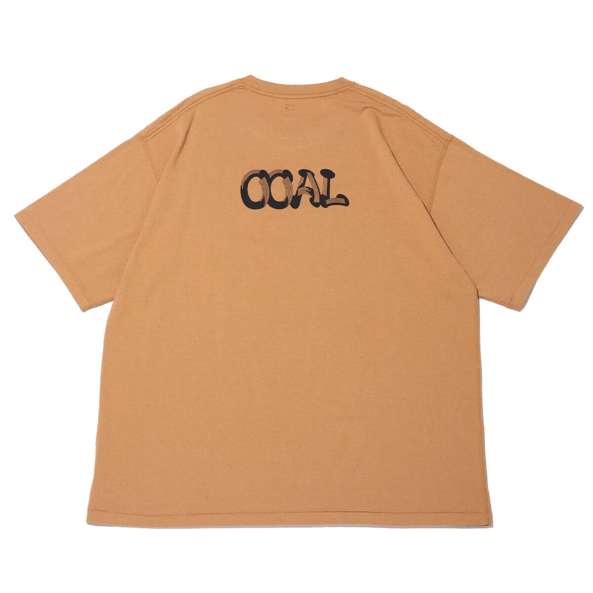 nanamica OOAL Graphic Tee Mochaの画像