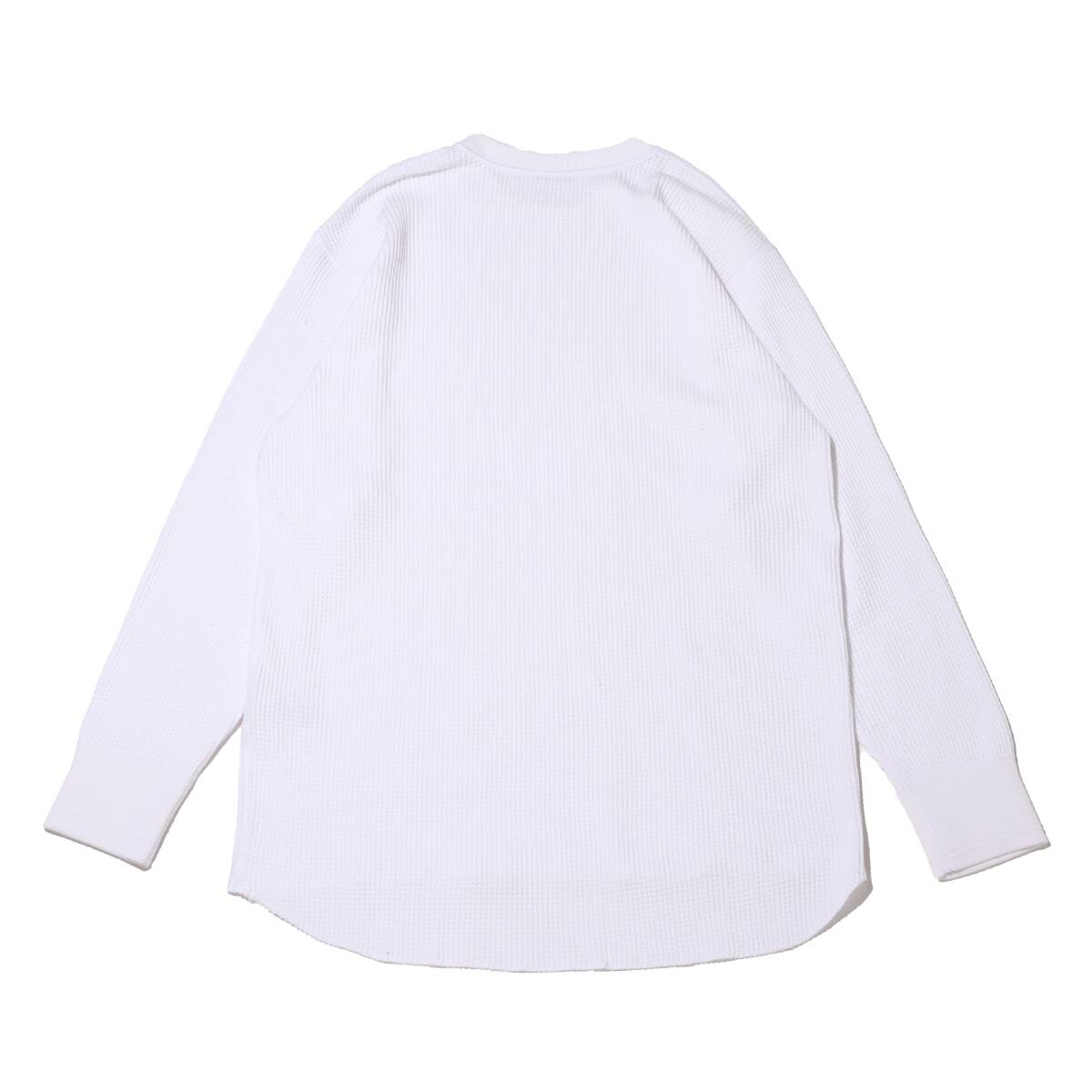 nanamica Crew Neck L/S Thermal Tee White 24SP-Iの画像