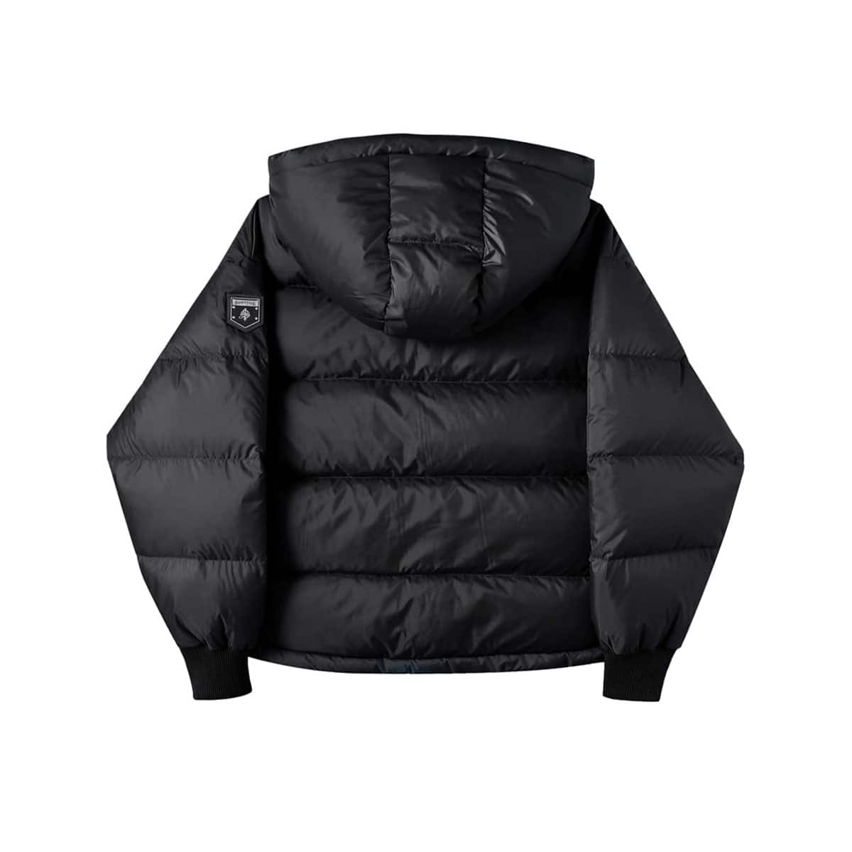 SUPPLIER DETACHABLE HOOD PUFFER BLACK 21FA-I